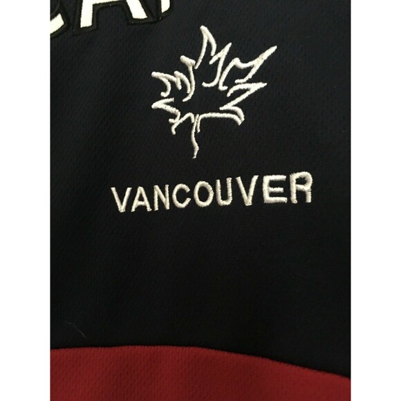 West Coast Vancouver Canada Boys Short Sleeve Hockey Jersey Size 10/12 - Picture 4 of 8